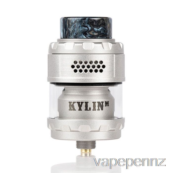 Vandy Vape KYLIN M 24mm RTA Frosted Grey VAPE NZ
